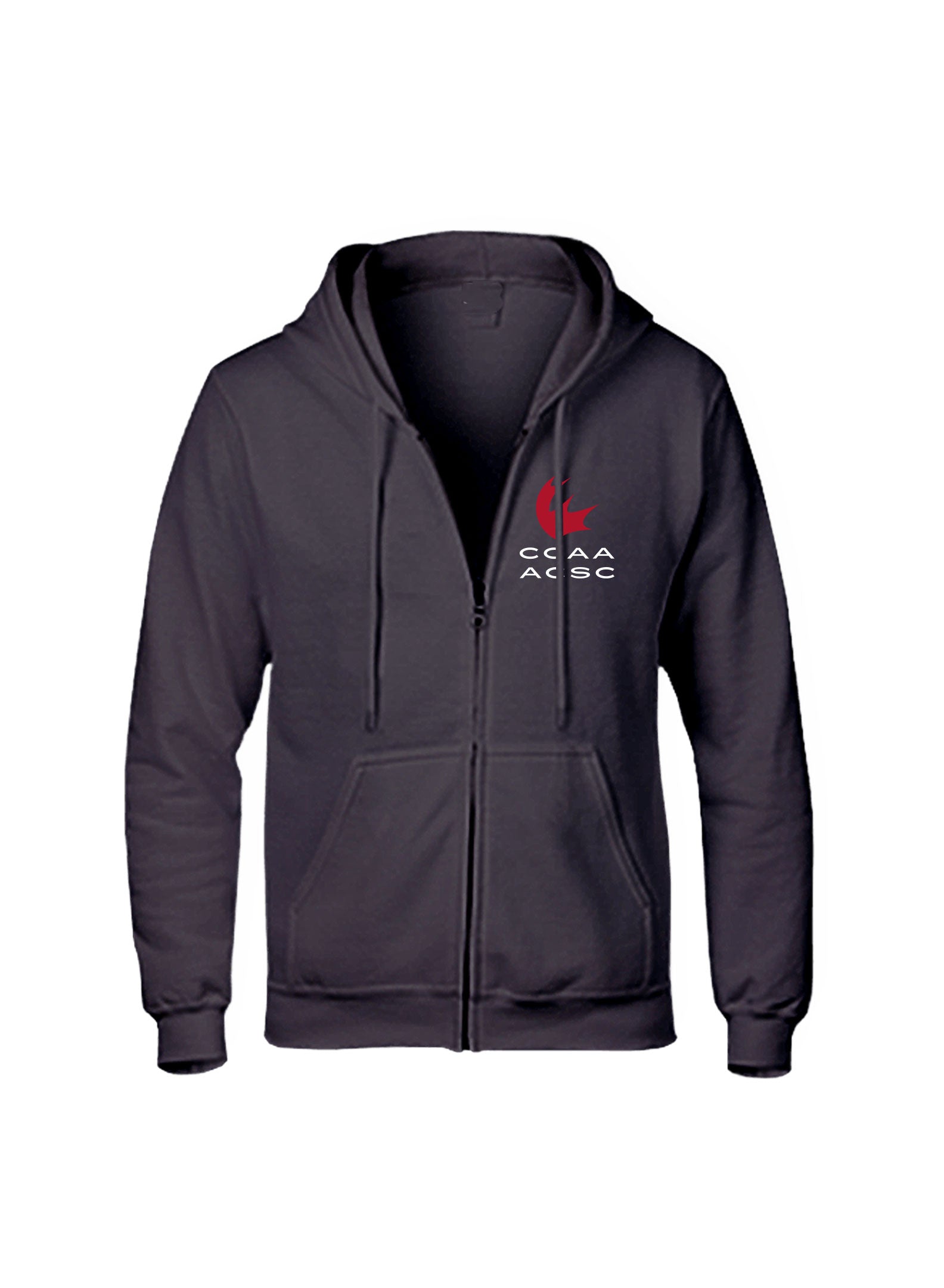 CCAA Black Full Zip Hoodie