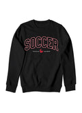 Soccer Black Crewneck