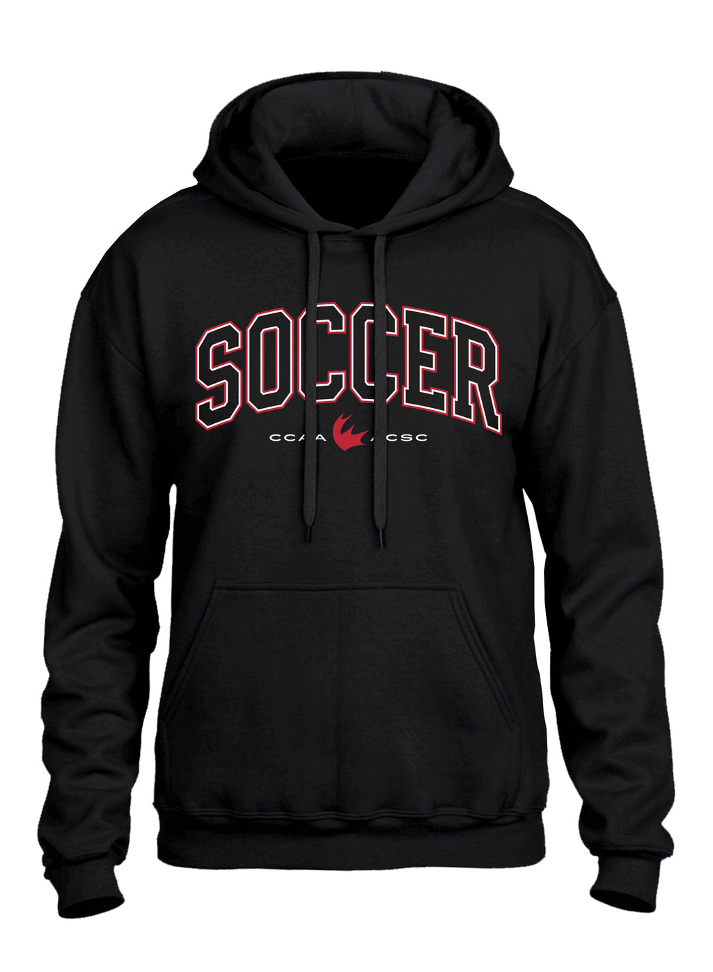 Soccer Black Hoodie
