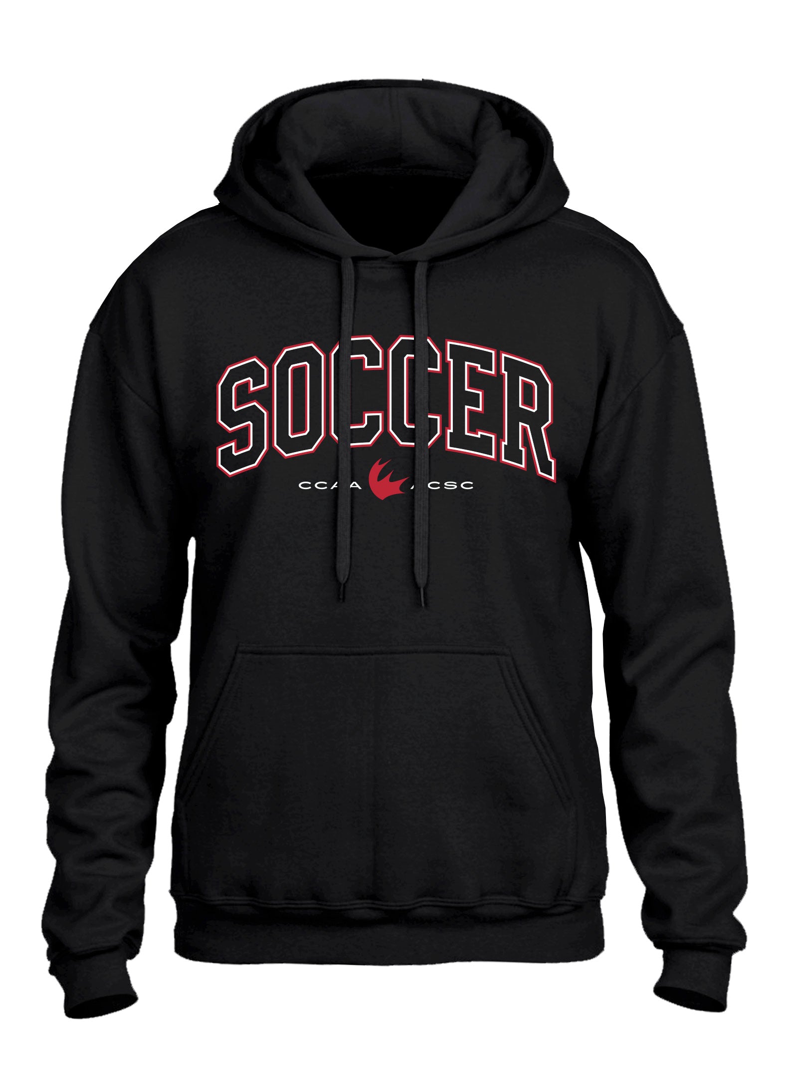 Soccer Black Hoodie
