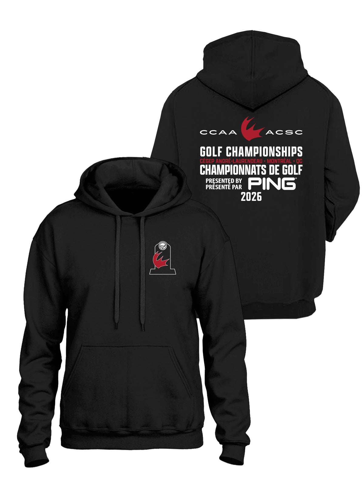 Ping Golf Hoodie - Front & Back