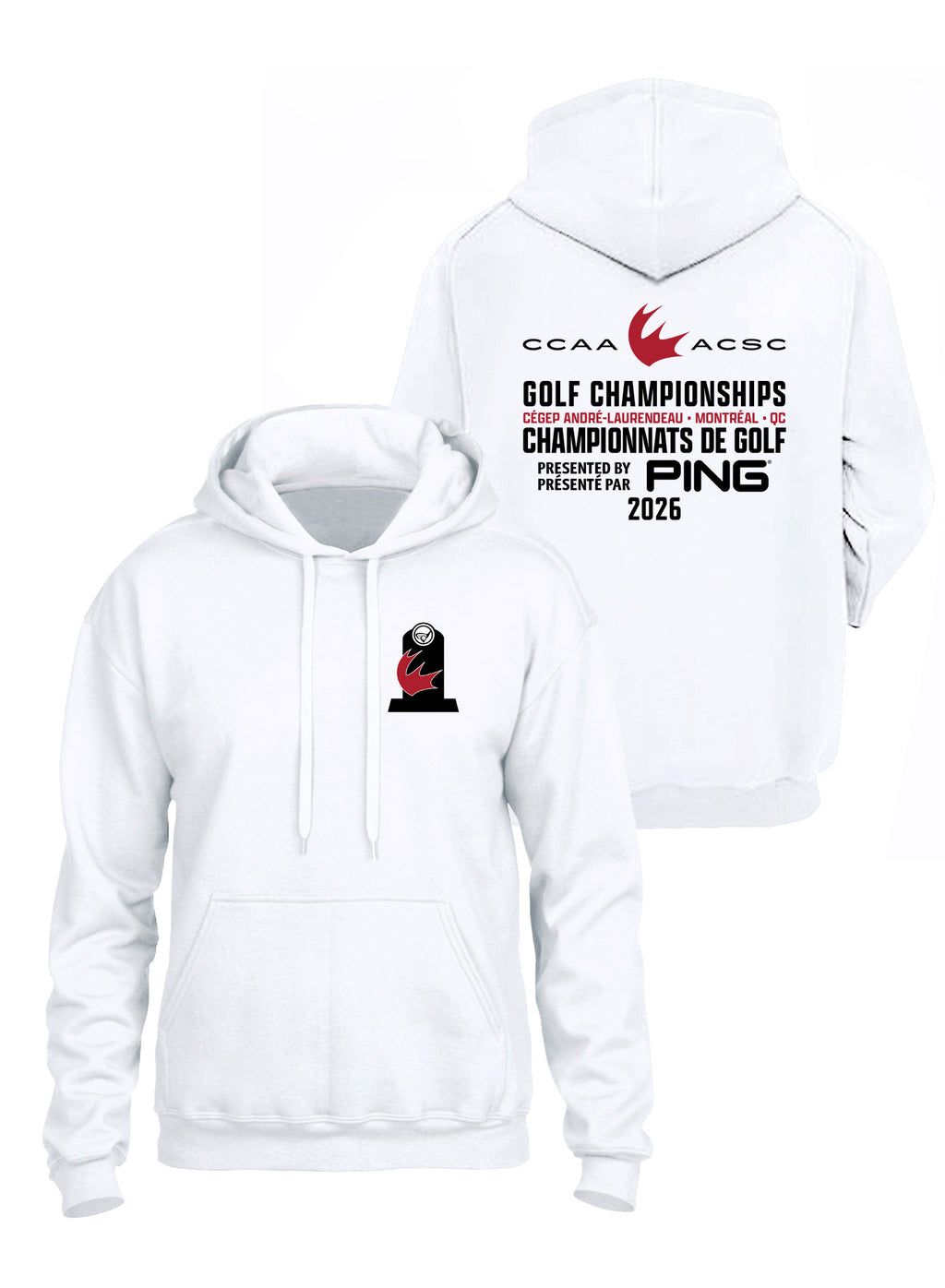 Ping Golf Hoodie - Front & Back