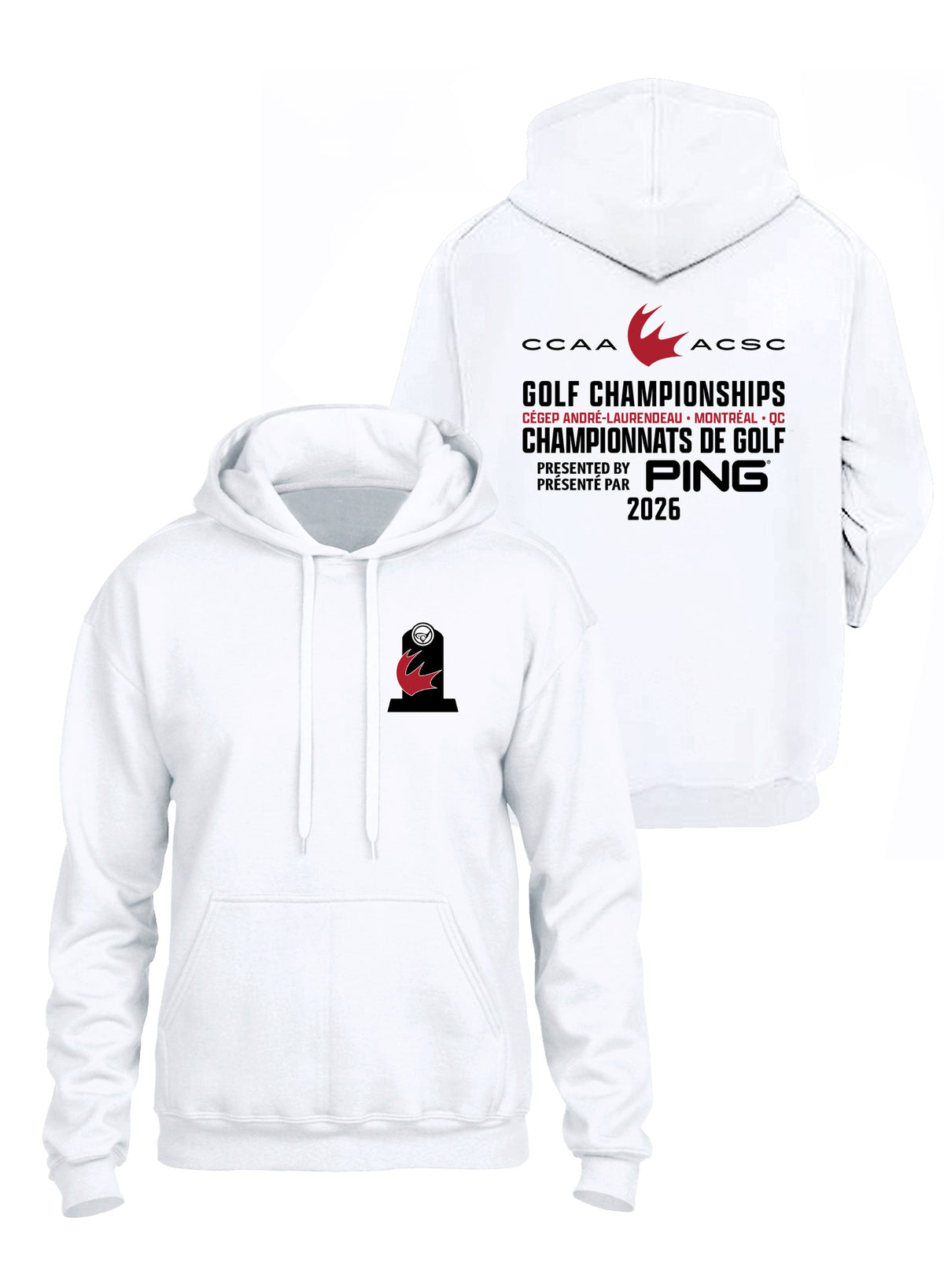Ping Golf Hoodie - Front & Back