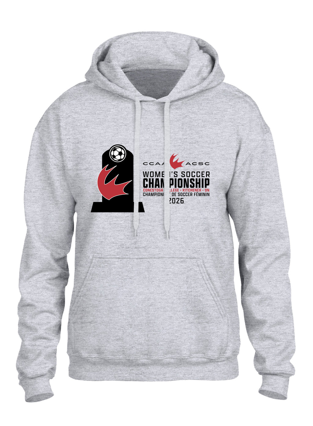 Women's Championship Soccer Hoodie - Front Only