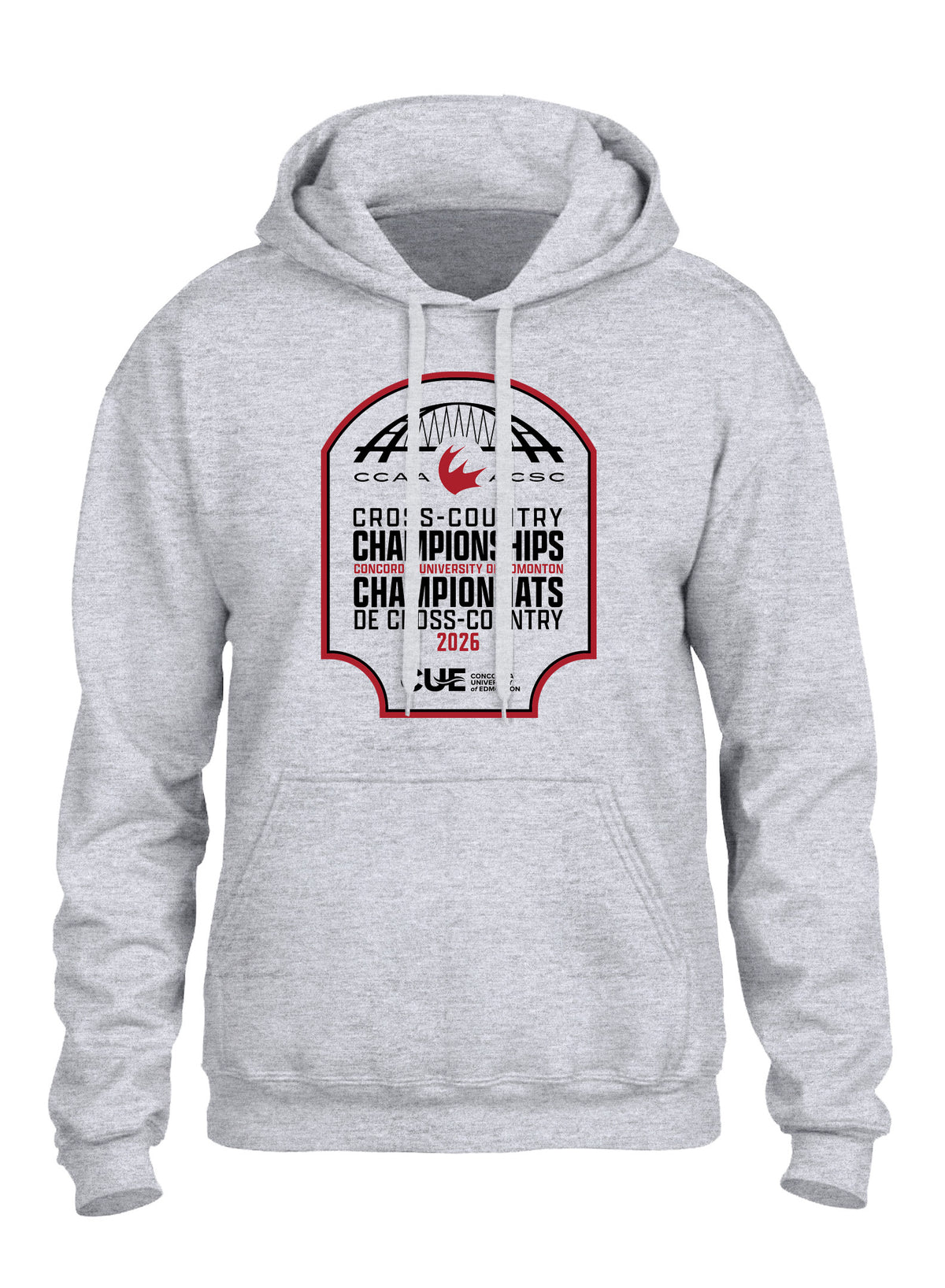 Cross-Country Championship Hoodie - Front Only