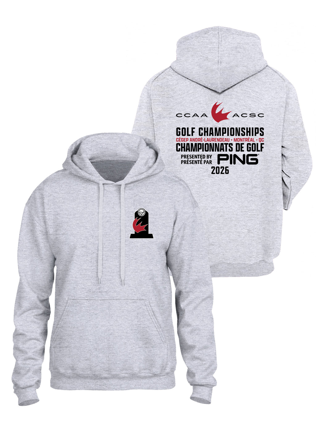 Ping Golf Hoodie - Front & Back