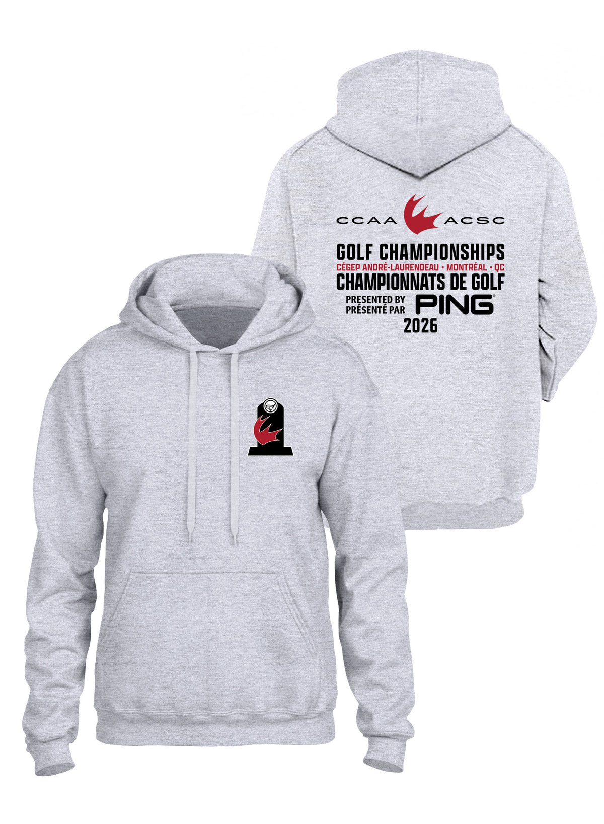 Ping Golf Hoodie - Front & Back