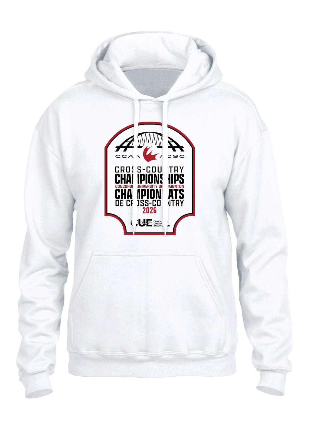 Cross-Country Championship Hoodie - Front Only