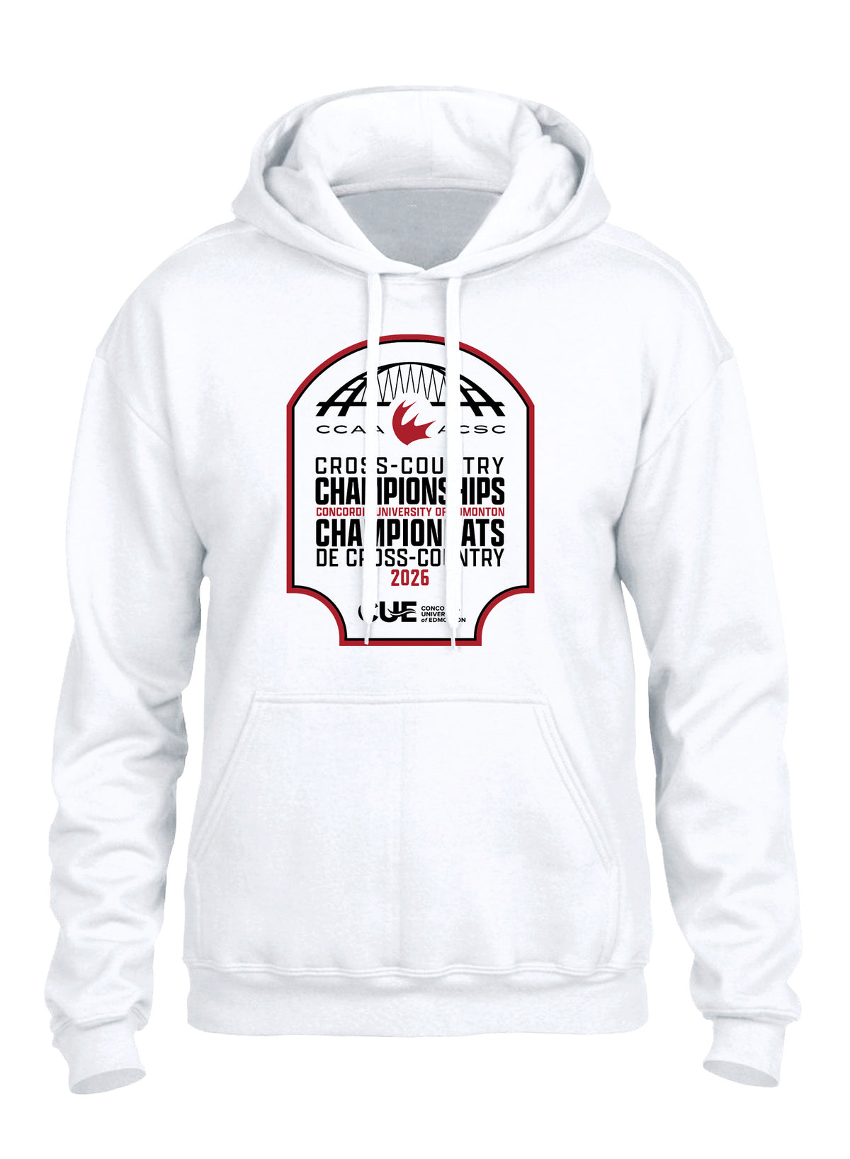 Cross-Country Championship Hoodie - Front Only