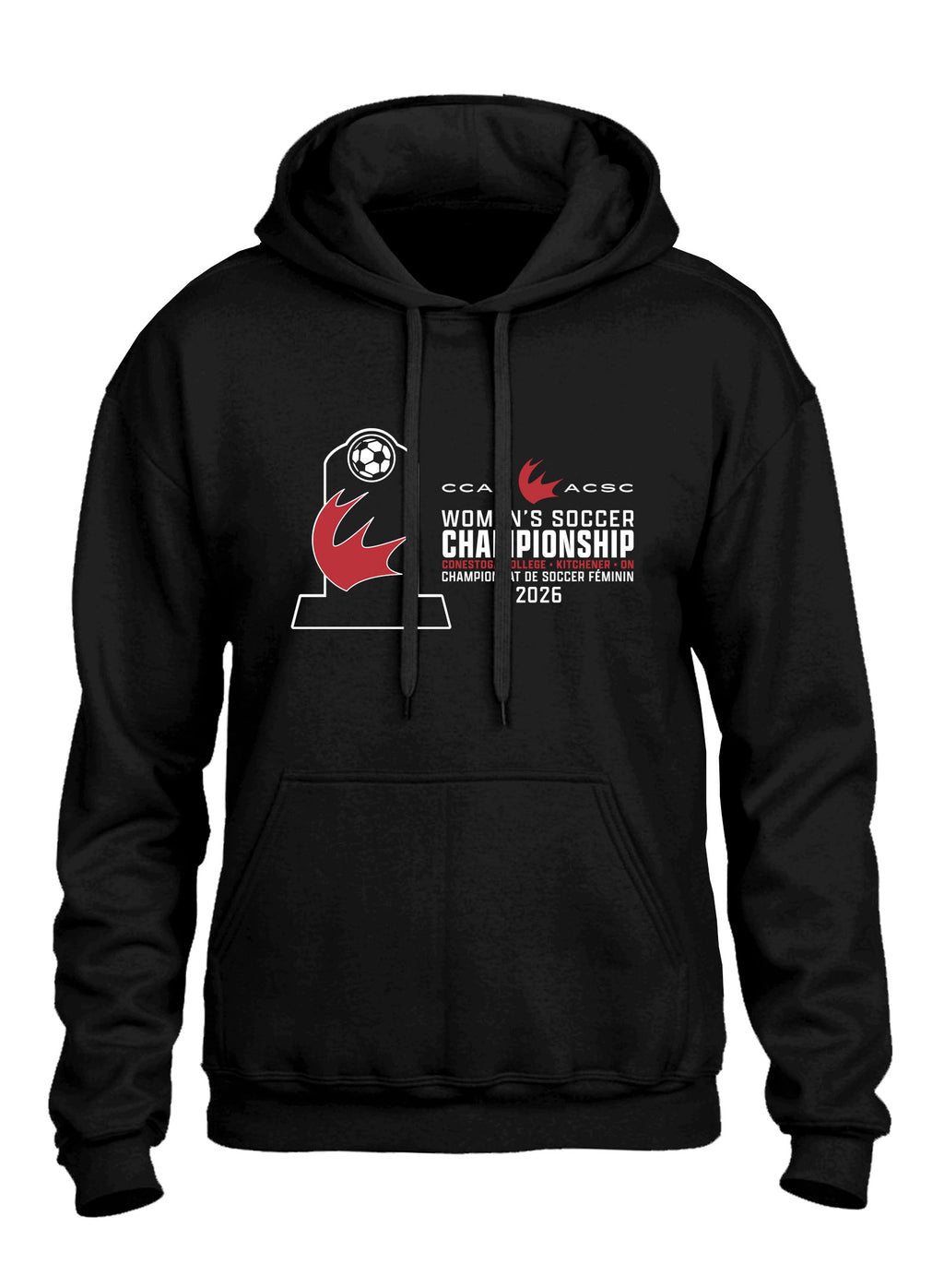 Women's Championship Soccer Hoodie - Front Only