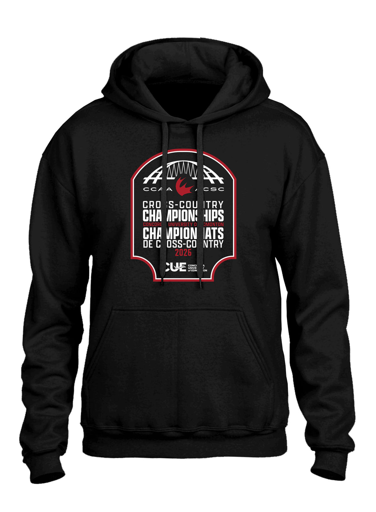 Cross-Country Championship Hoodie - Front Only