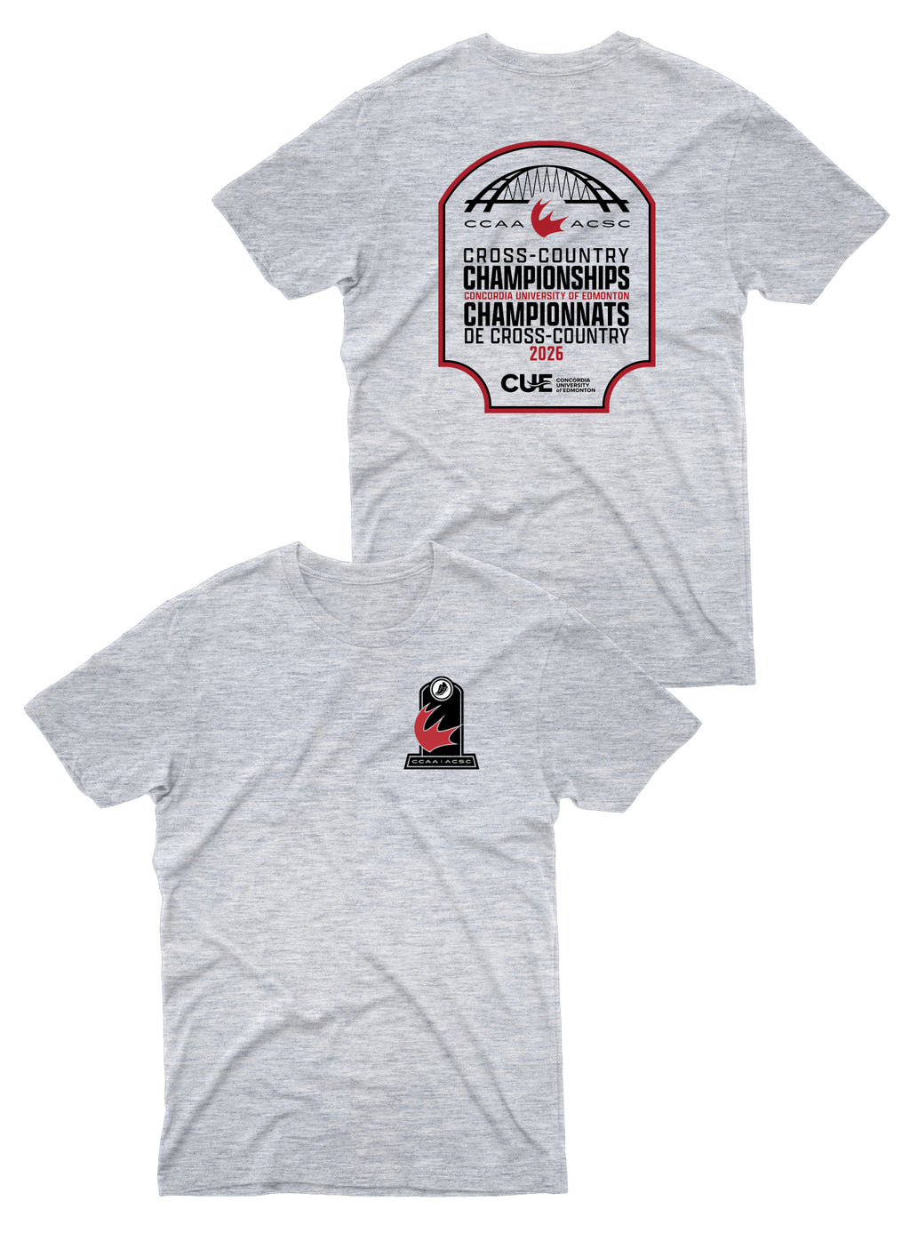 Cross-Country Championship Tee - Front & Back