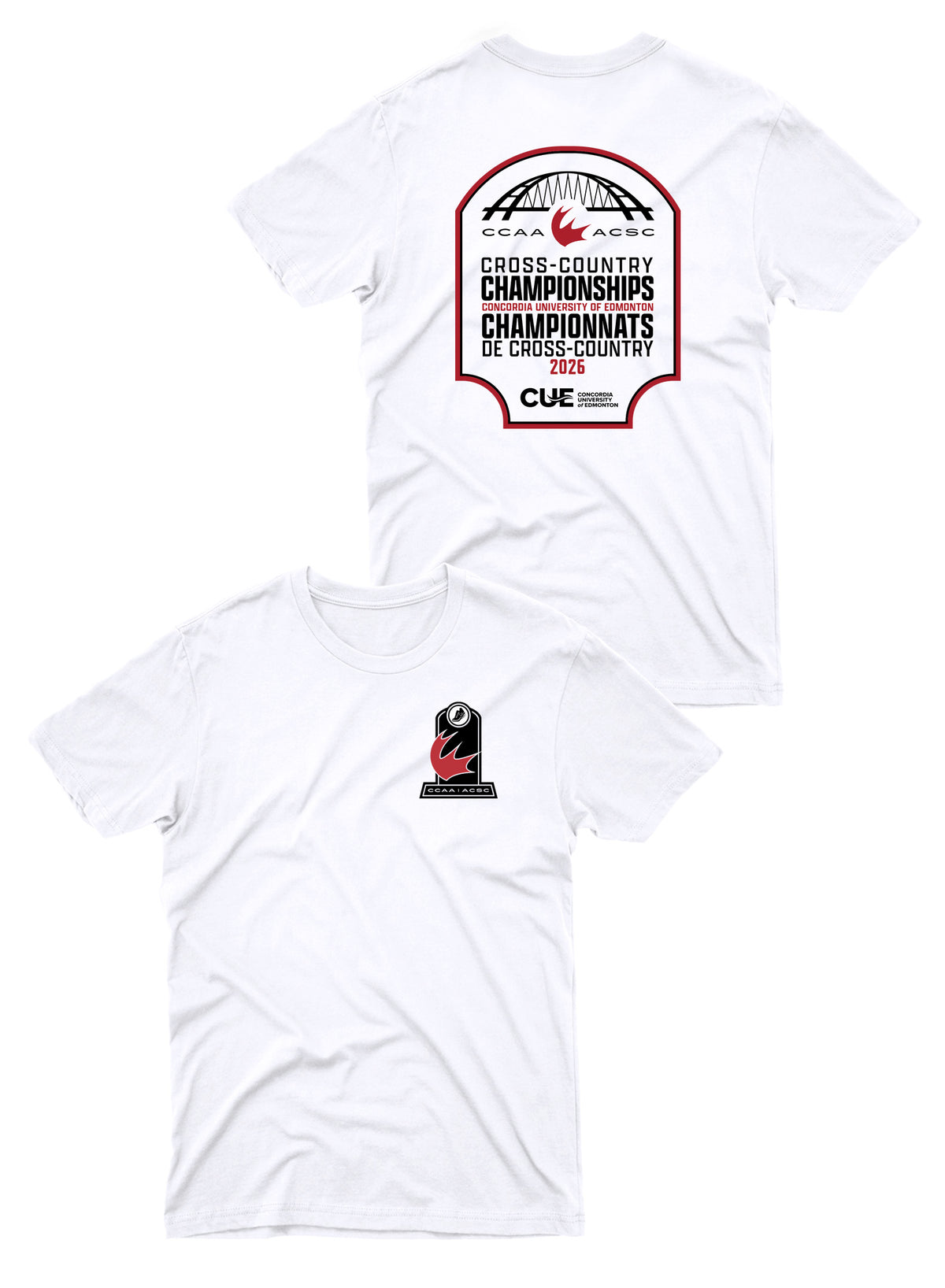 Cross-Country Championship Tee - Front & Back