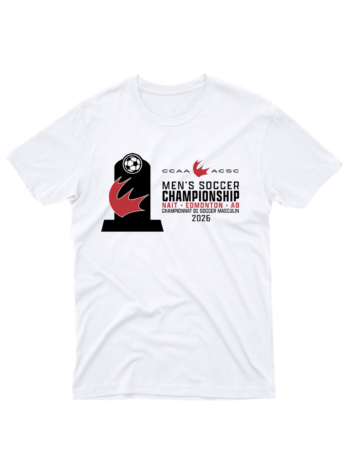 Men's Championship Soccer Tee - Front Only