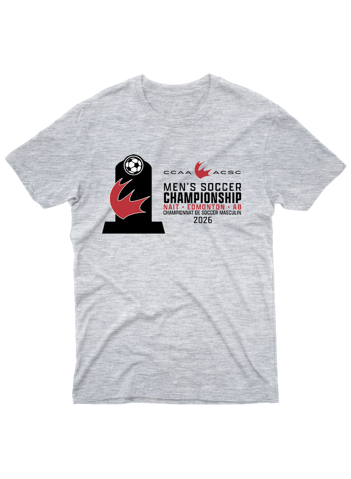 Men's Championship Soccer Tee - Front Only