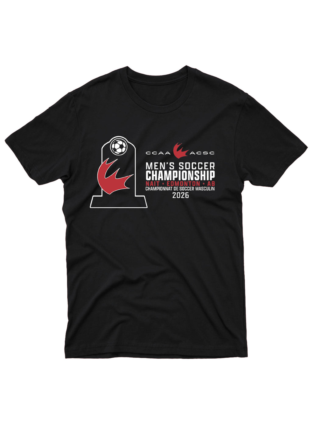 Men's Championship Soccer Tee - Front Only