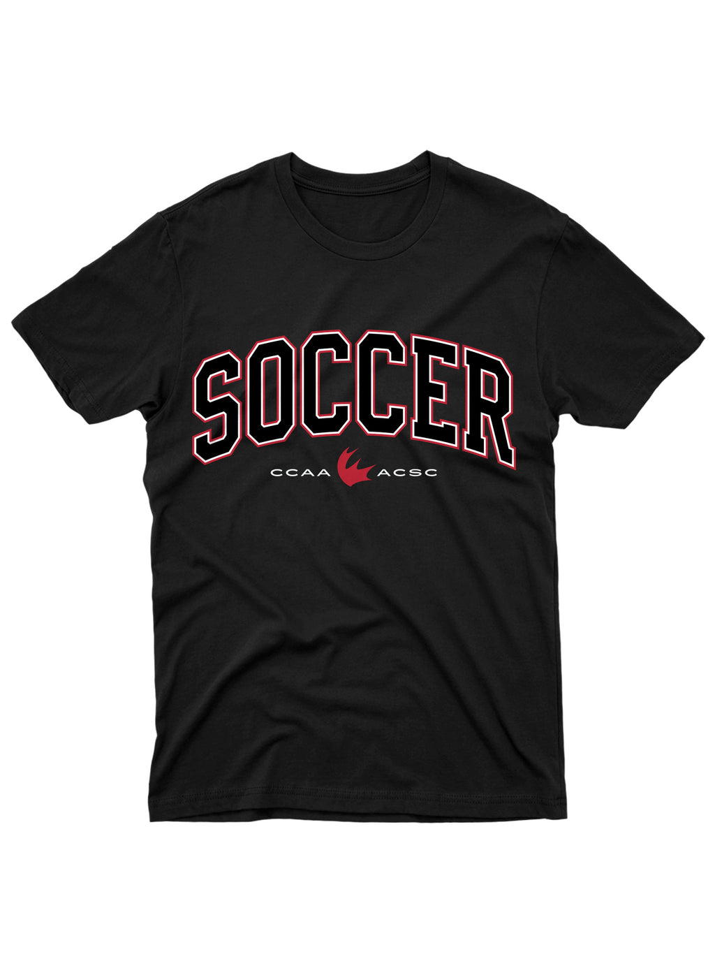 Soccer Black Tee