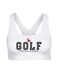 Golf White Bra Top