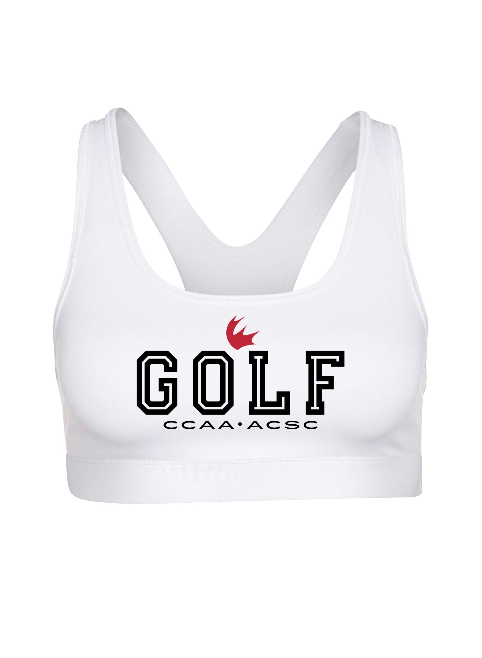 Golf White Bra Top