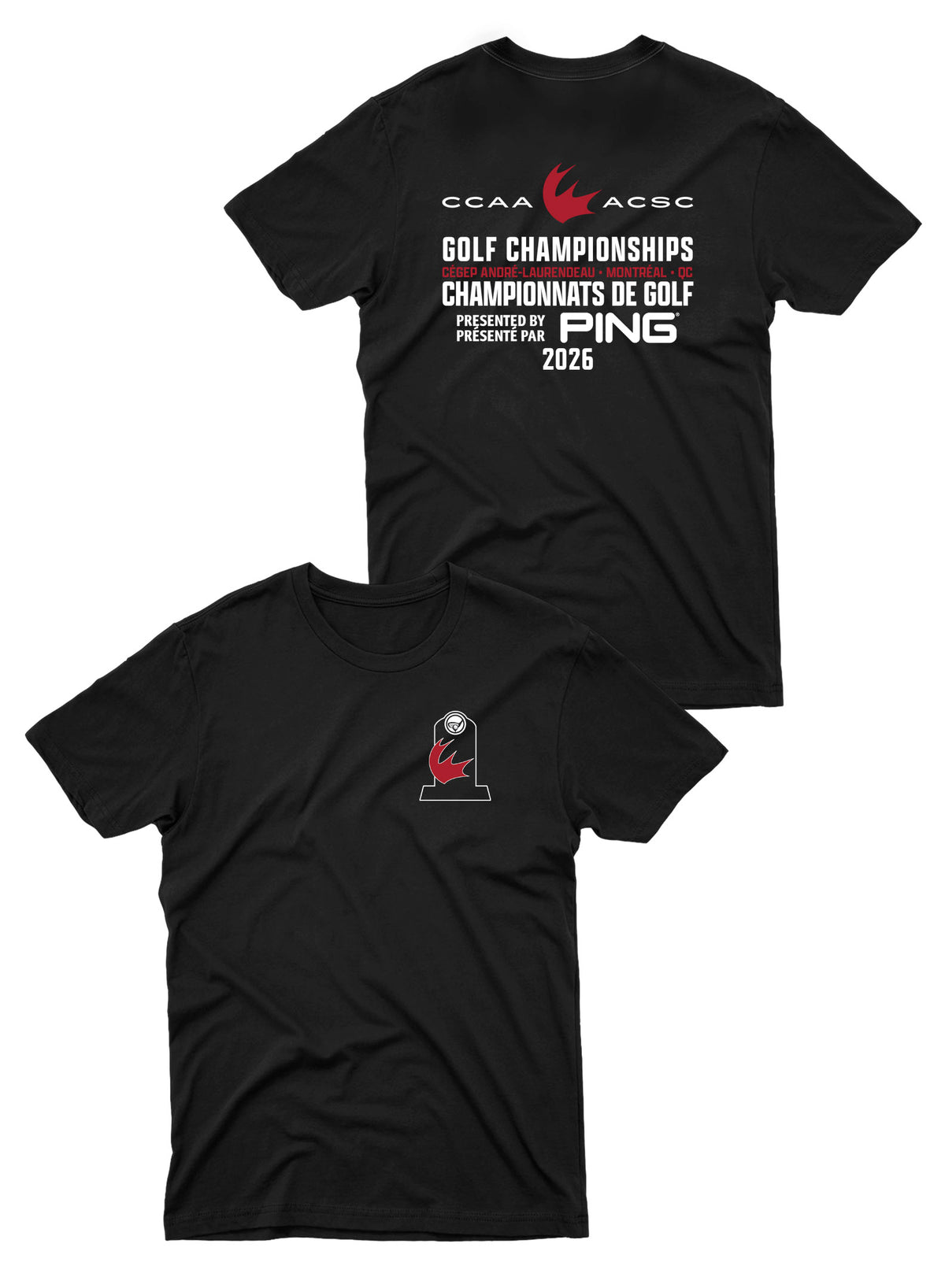 Ping Golf Tee - Front & Back