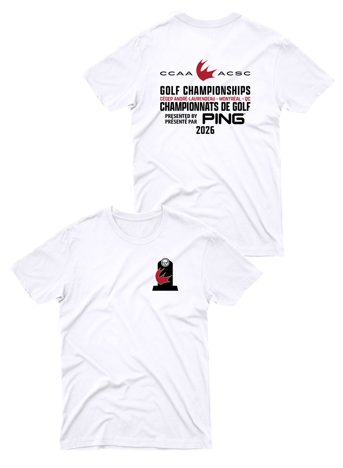 Ping Golf Tee - Front & Back