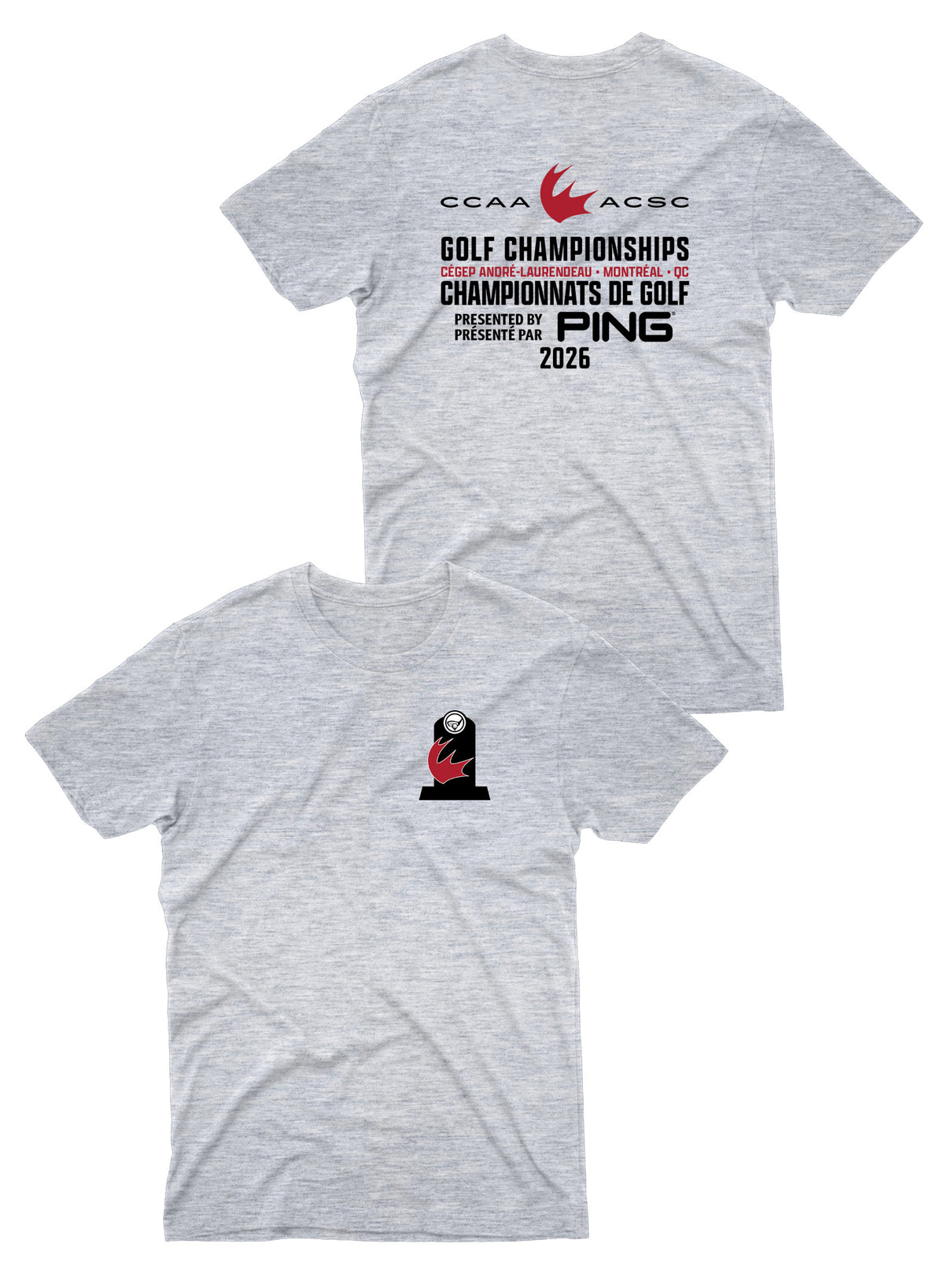 Ping Golf Tee - Front & Back