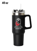Cross-Country Black 40oz Water Bottle