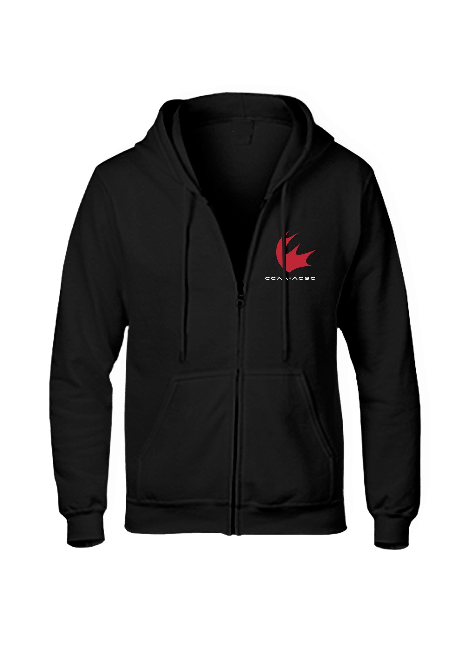 CCAA · ACSC Black Full Zip Hoodie